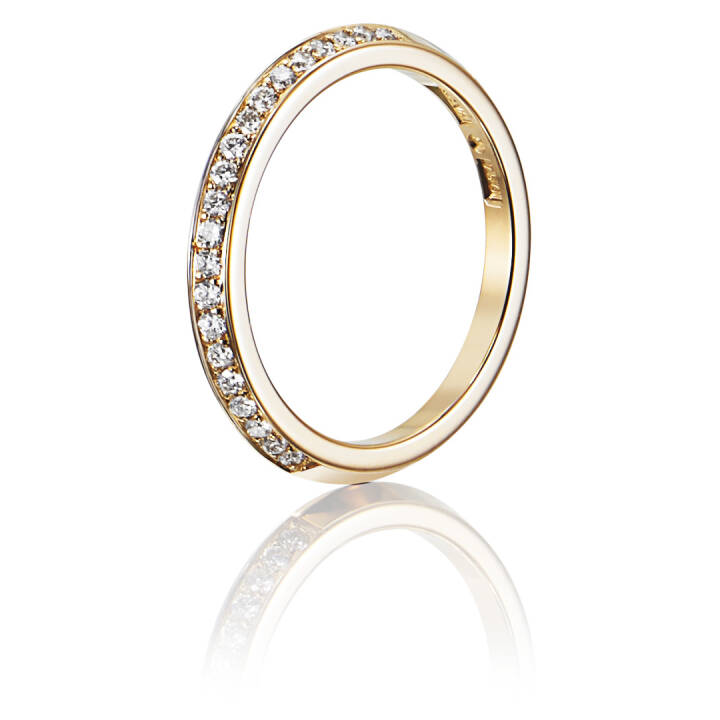 Paramour & Stars Thin Ring goud in de groep Ringen / Gouden ringen bij SCANDINAVIAN JEWELRY DESIGN (13-101-01113)