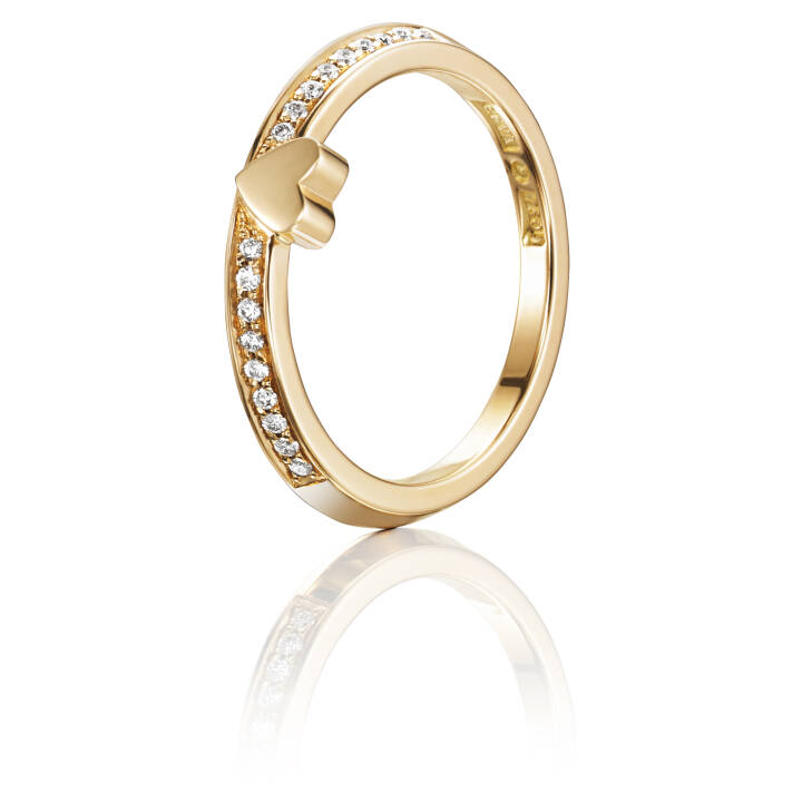 Paramour Love Thin Ring goud in de groep Ringen / Verlovings- & trouwringen bij SCANDINAVIAN JEWELRY DESIGN (13-101-01115)