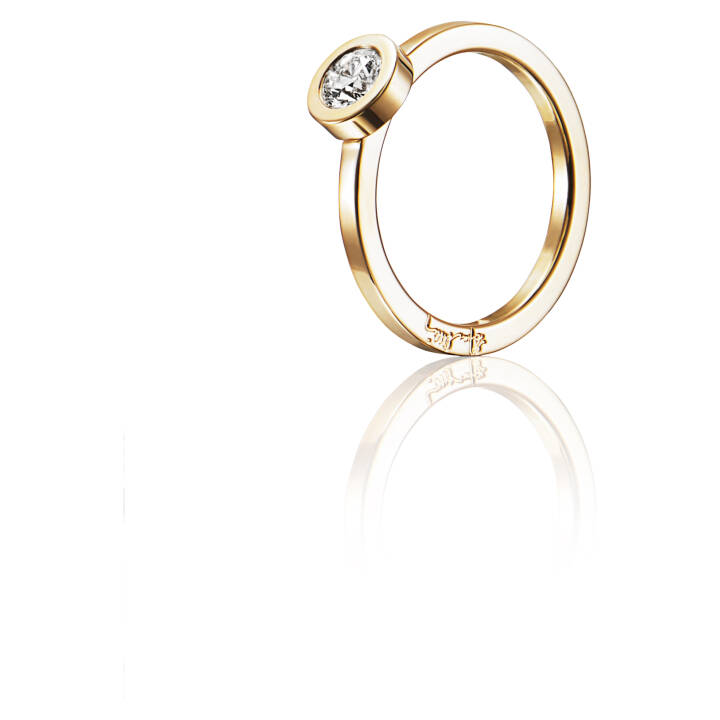 The Wedding Thin 0.40 ct diamant Ring goud in de groep Ringen / Verlovings- & trouwringen bij SCANDINAVIAN JEWELRY DESIGN (13-101-01122)