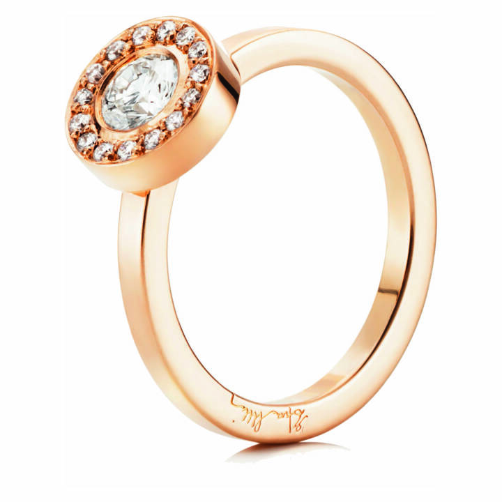 Wedding & Stars 0.40 ct diamant Ring goud in de groep Ringen / Verlovings- & trouwringen bij SCANDINAVIAN JEWELRY DESIGN (13-101-01125)