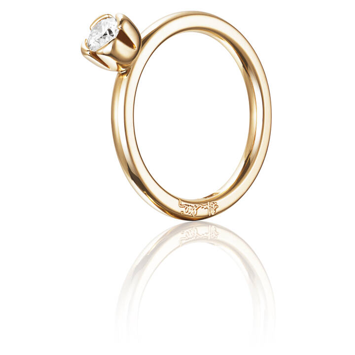 Love Bead Wedding 0.30 ct diamant Ring goud in de groep Ringen / Verlovings- & trouwringen bij SCANDINAVIAN JEWELRY DESIGN (13-101-01144)