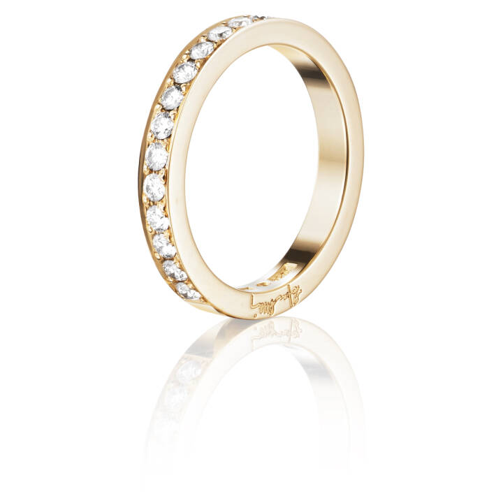 13 Stars & Signature Ring goud in de groep Ringen / Gouden ringen bij SCANDINAVIAN JEWELRY DESIGN (13-101-01404)