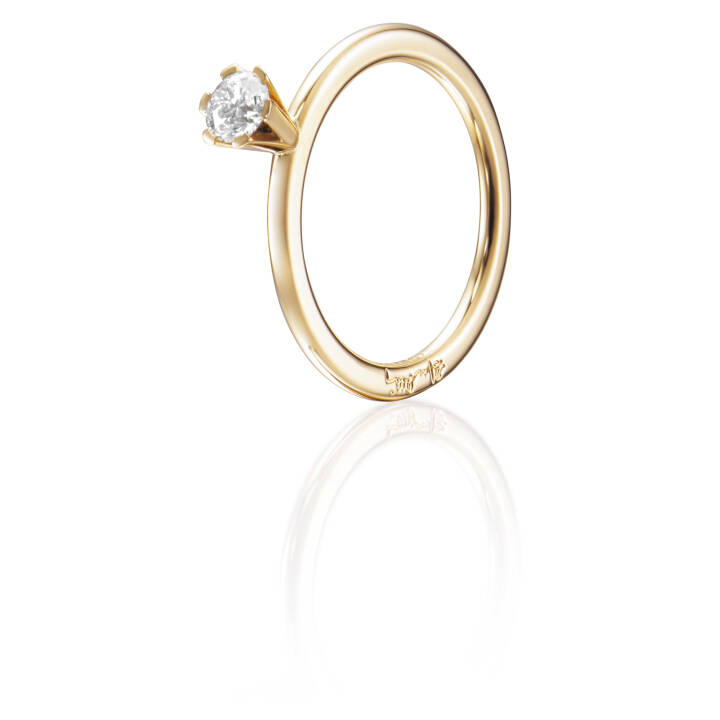 High On Love 0.30 ct diamant Ring goud in de groep Ringen / Diamanten ringen bij SCANDINAVIAN JEWELRY DESIGN (13-101-01462)