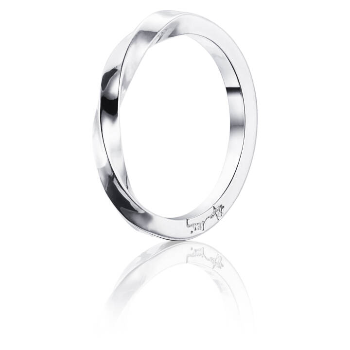 Product Image for Efva Attling Viking Plain Ring Witgoud 17.50 mm