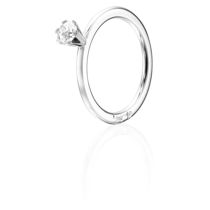 High On Love 0.30 ct diamant Ring Witgoud in de groep Ringen / Witgouden ringen bij SCANDINAVIAN JEWELRY DESIGN (13-102-01462)