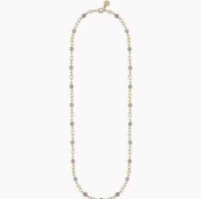 Product Image for SNÃ OF SWEDEN Lara small stone chain Necklace Gold