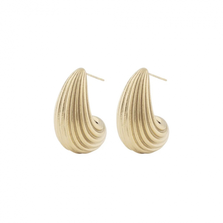 Dakota drop earrings Gold in de groep Oorbellen / Gouden oorbellen bij SCANDINAVIAN JEWELRY DESIGN (1325-6700-257)