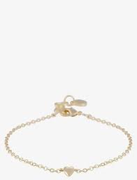 Lovely one heart chain brace gold in de groep Armbanden / Gouden armbanden bij SCANDINAVIAN JEWELRY DESIGN (1363-3300-257)