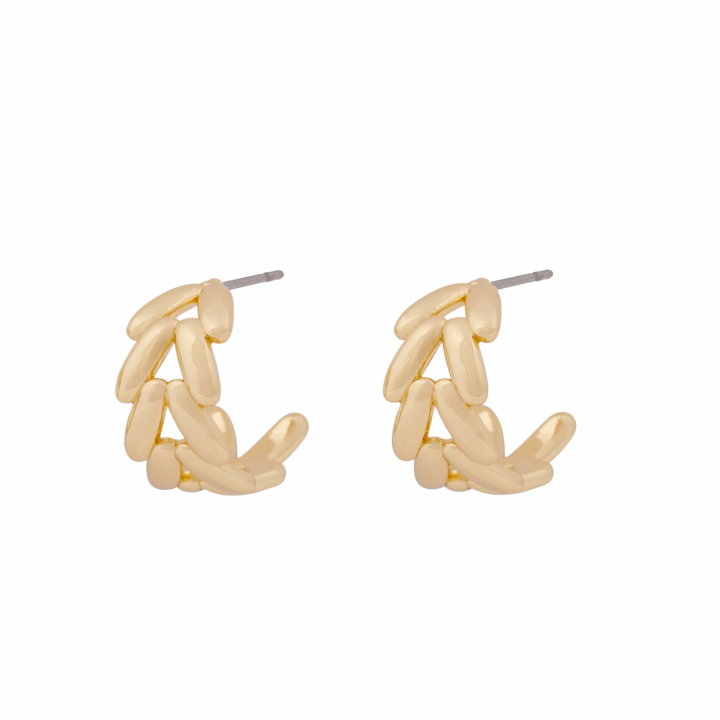 Liddy pin Earring Gold in de groep Oorbellen / Gouden oorbellen bij SCANDINAVIAN JEWELRY DESIGN (1388-7000-257)
