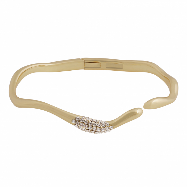 Kitty Bracelet Gold in de groep Armbanden / Bangles bij SCANDINAVIAN JEWELRY DESIGN (1392-3100-251)