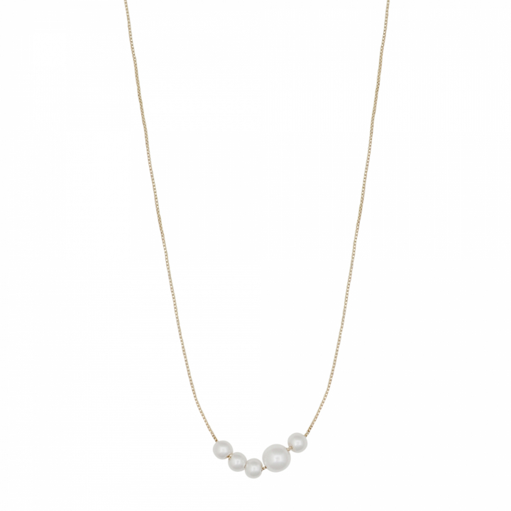 Karan Necklace Gold in de groep Kettingen / Gouden kettingen bij SCANDINAVIAN JEWELRY DESIGN (1399-0740-362)