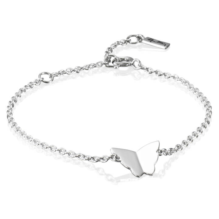 Little Miss Butterfly Armbanden Zilver 17-19 cm in de groep Armbanden / Zilveren armbanden bij SCANDINAVIAN JEWELRY DESIGN (14-100-01013-1519)