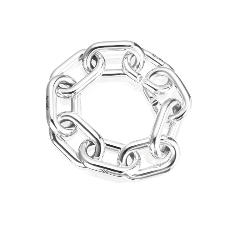 Chunky Armbanden Zilver in de groep Armbanden / Zilveren armbanden bij SCANDINAVIAN JEWELRY DESIGN (14-100-01890)