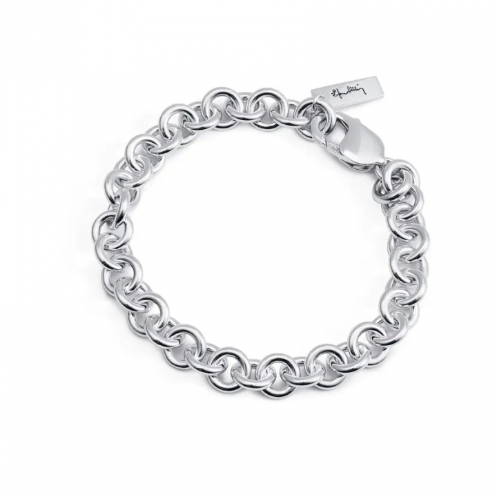 Chain Armbanden Zilver in de groep Armbanden / Zilveren armbanden bij SCANDINAVIAN JEWELRY DESIGN (14-100-02005)