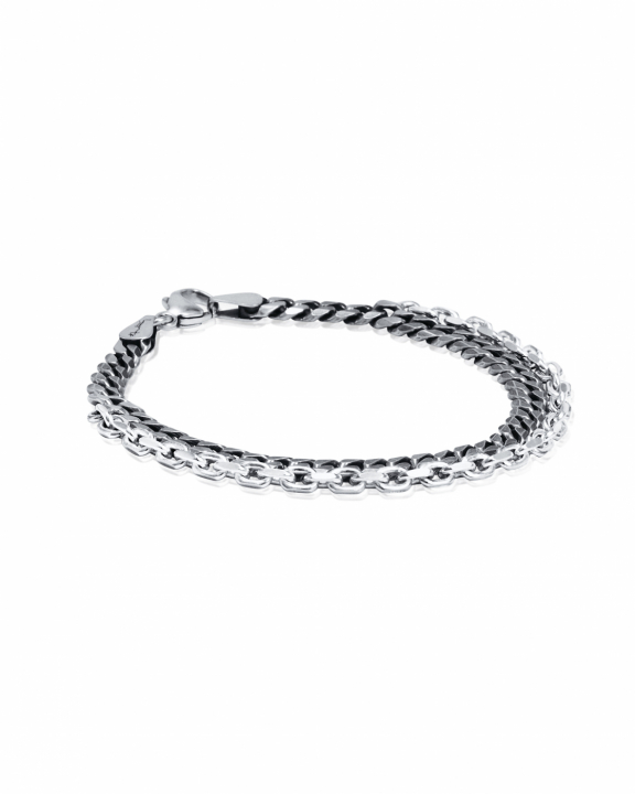 Freedom Chains Bracelet Silver in de groep Armbanden / Zilveren armbanden bij SCANDINAVIAN JEWELRY DESIGN (14-100-02391)