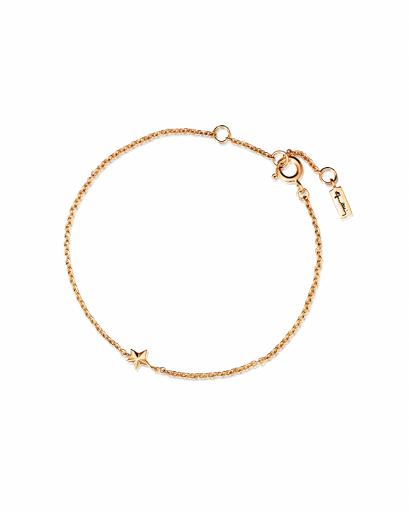 Micro catch a falling star Bracelet Gold in de groep Armbanden / Gouden armbanden bij SCANDINAVIAN JEWELRY DESIGN (14-101-02261-1619)