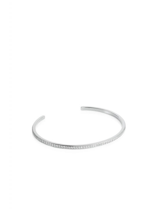 Stars Cuff Witgoud in de groep Armbanden / Witgouden armbanden bij SCANDINAVIAN JEWELRY DESIGN (14-102-01997)