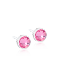 MP Bezel 6 mm, Rose in de groep Oorbellen / Zilveren oorbellen bij SCANDINAVIAN JEWELRY DESIGN (15-0109-03)