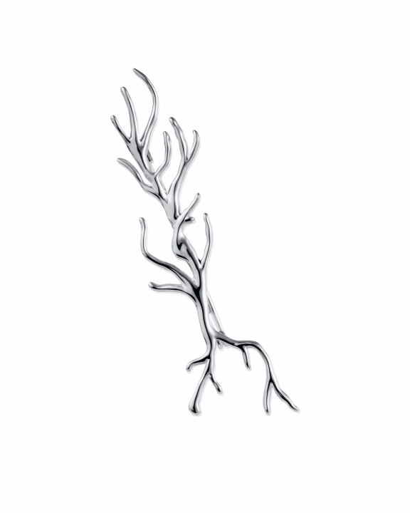 Roots Brooch Silver in de groep Kettingen / Zilveren kettingen bij SCANDINAVIAN JEWELRY DESIGN (15-100-02353-0000)