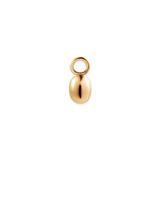 Love Bead Charm Berlock goud in de groep Oorbellen / Gouden oorbellen bij SCANDINAVIAN JEWELRY DESIGN (15-101-01970-0000)