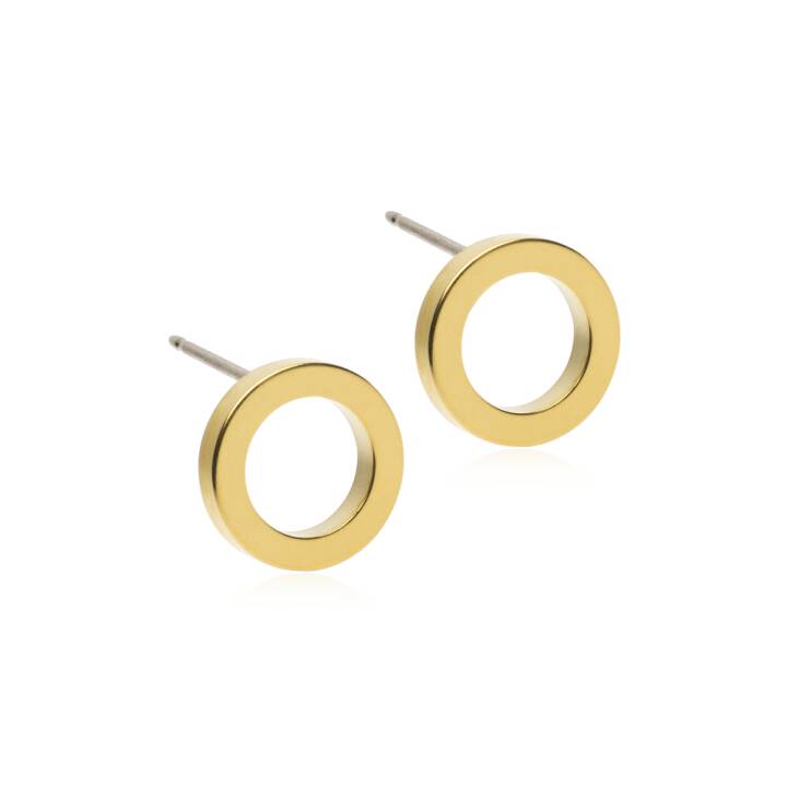 GT Puck Hollow 10 mm in de groep Oorbellen bij SCANDINAVIAN JEWELRY DESIGN (15-13178-00)