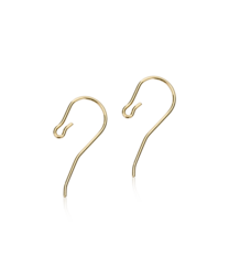 GT Safety Ear Hook 10 mm in de groep Oorbellen / Gouden oorbellen bij SCANDINAVIAN JEWELRY DESIGN (15-1354-00)