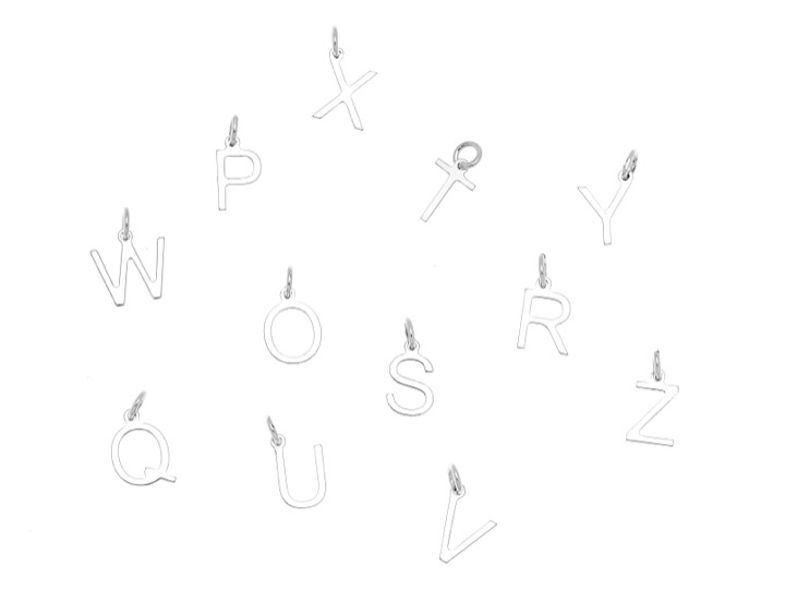 Letters W in de groep Kettingen / Zilveren kettingen bij SCANDINAVIAN JEWELRY DESIGN (1612112313)