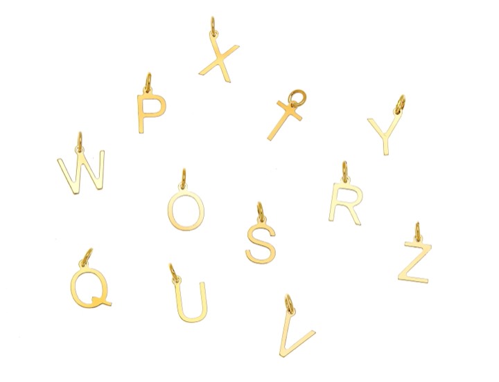 Product Image for CU JEWELLERY Letters T goud