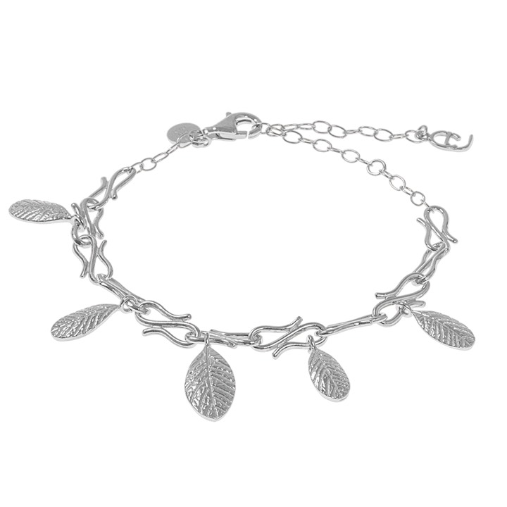 Lingonberry brace Armbanden Zilver in de groep Armbanden / Zilveren armbanden bij SCANDINAVIAN JEWELRY DESIGN (1613311004)