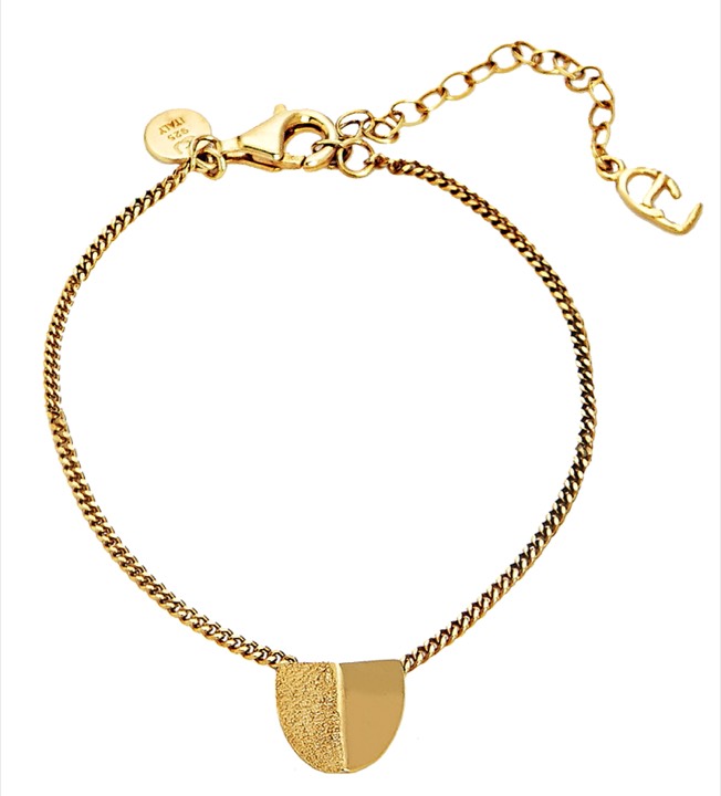 Roof big brace Armbanden goud in de groep Armbanden / Gouden armbanden bij SCANDINAVIAN JEWELRY DESIGN (1725320001)