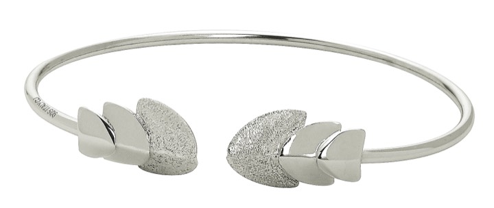 Product Image for CU JEWELLERY Roof bangle brace Armbanden flex Zilver