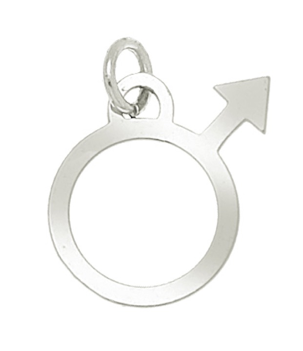 Letters mars Big Zilver in de groep Kettingen / Zilveren kettingen bij SCANDINAVIAN JEWELRY DESIGN (1812611003)