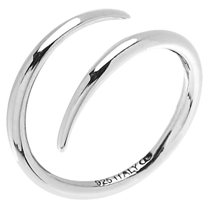 Loop ring Zilver in de groep Ringen bij SCANDINAVIAN JEWELRY DESIGN (1821510163V)