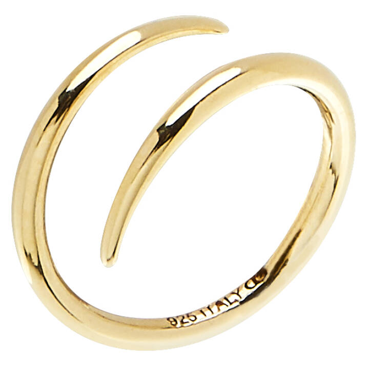 Loop ring goud in de groep Ringen bij SCANDINAVIAN JEWELRY DESIGN (1821520163V)