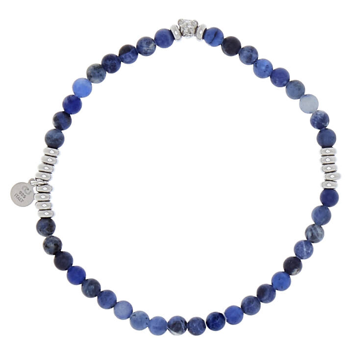 Product Image for CU JEWELLERY Bear elastic brace Armbanden blue Zilver cm