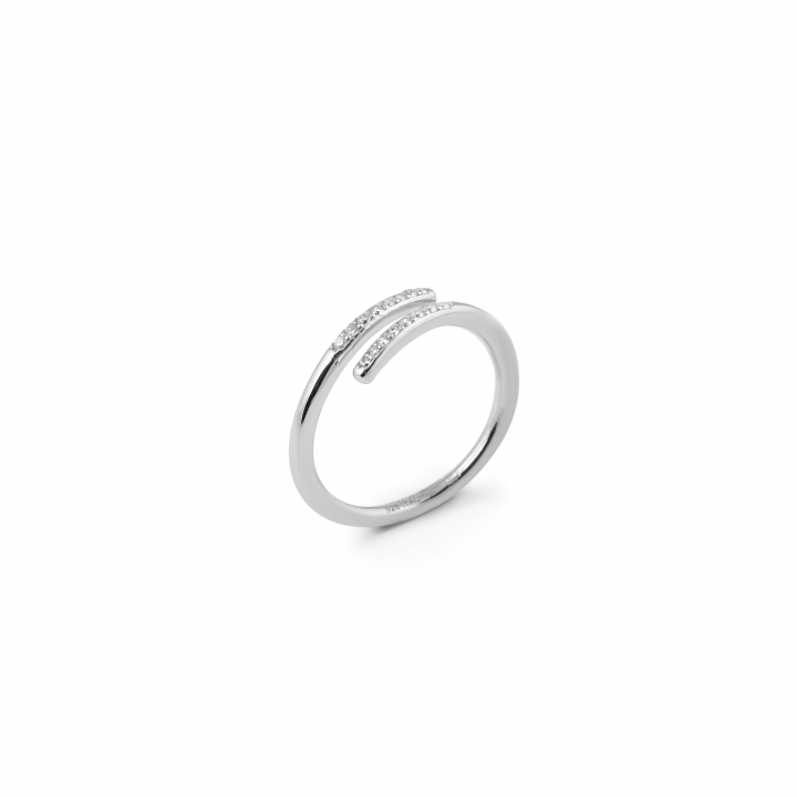Product Image for CU JEWELLERY Loop stone ring Zilver 18/19