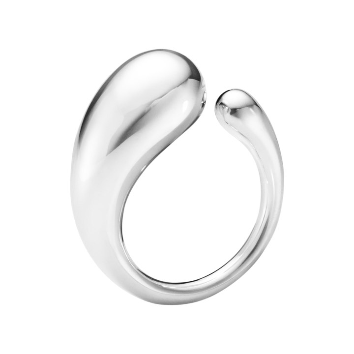 MERCY LARGE Ring Zilver in de groep Ringen / Zilveren ringen bij SCANDINAVIAN JEWELRY DESIGN (20000083)