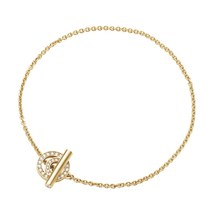Product Image for Georg Jensen halo bracelet goud diamond pave 0.18 ct ml
