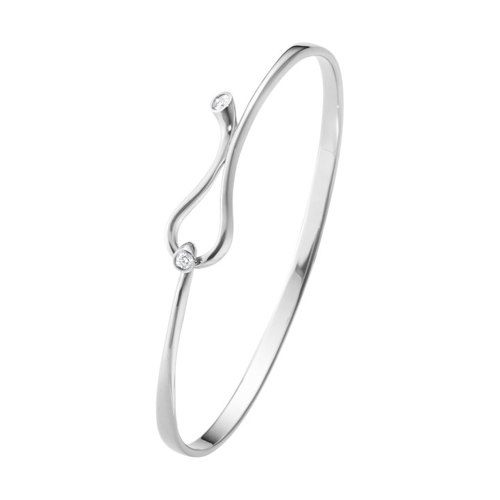Product Image for Georg Jensen MAGIC BANGLE Witgoud DIAMOND 0.12 CT L