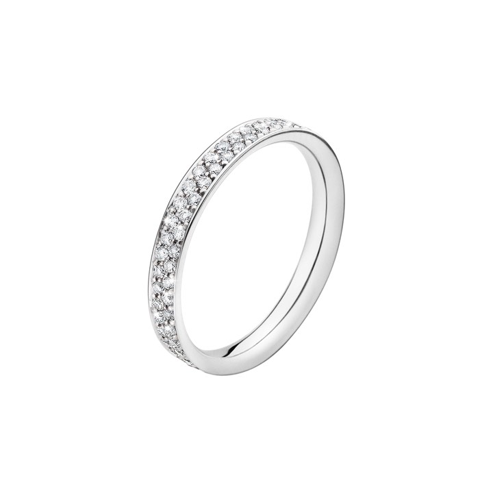 MAGIC Ring Diamant PAVE 0.44 ct Witgoud in de groep Ringen / Witgouden ringen bij SCANDINAVIAN JEWELRY DESIGN (20000285)