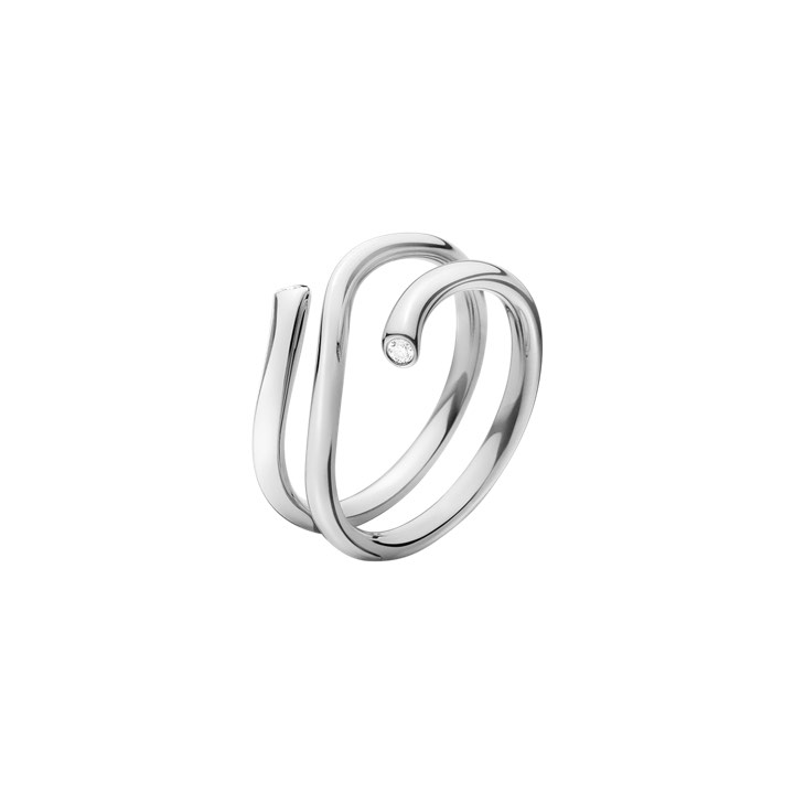 Product Image for Georg Jensen magic ring witgoud diamond 0.04ct 56