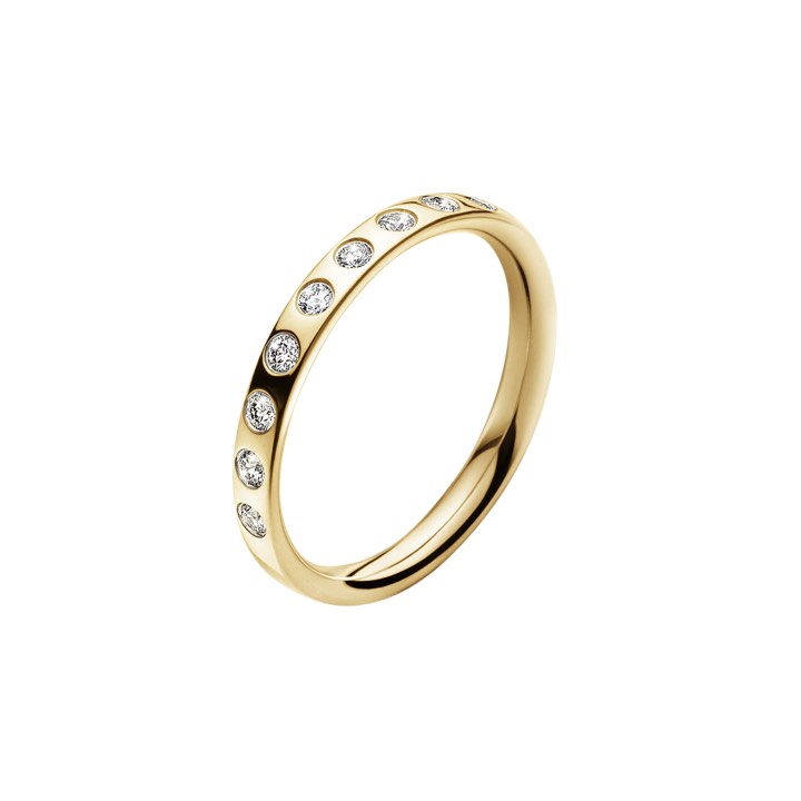MAGIC Ring Diamant 0.18 ct goud in de groep Ringen / Verlovings- & trouwringen bij SCANDINAVIAN JEWELRY DESIGN (20000345)