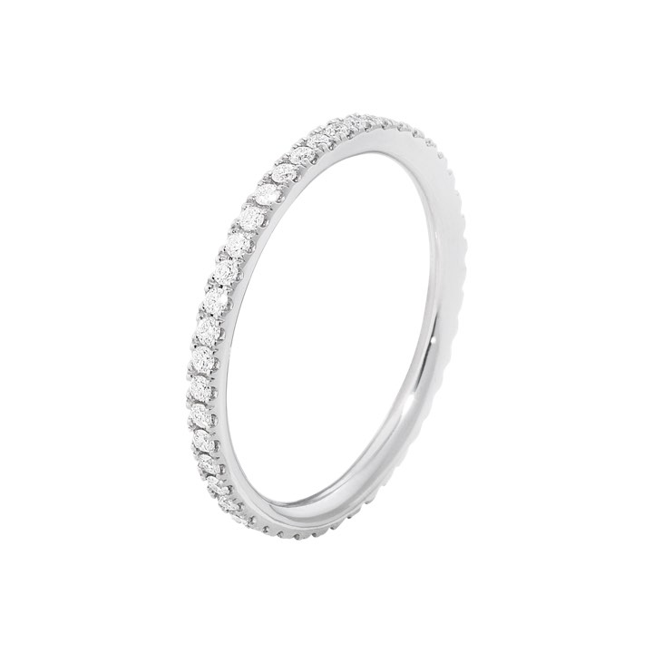 Product Image for Georg Jensen AURORA RING Witgoud DIAMOND 0.22 CT 44