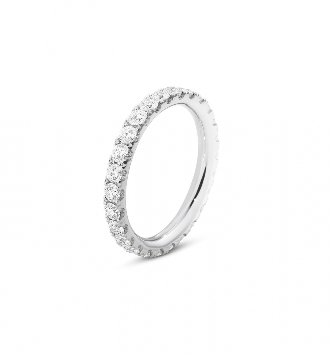 AURORA Ring Diamant 0.80 ct Witgoud in de groep Ringen / Witgouden ringen bij SCANDINAVIAN JEWELRY DESIGN (20000444)