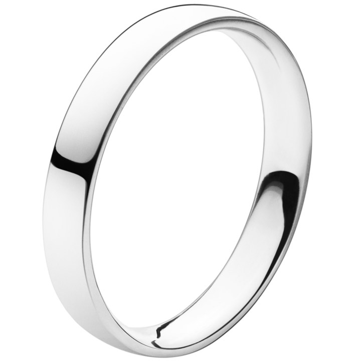 MAGIC Ring 3.8 mm Platinum in de groep Ringen / Verlovings- & trouwringen bij SCANDINAVIAN JEWELRY DESIGN (20000464)