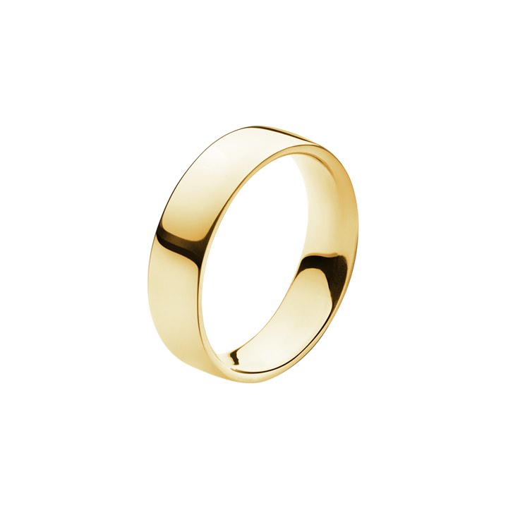 MAGIC Ring 5.7 mm goud in de groep Ringen / Verlovings- & trouwringen bij SCANDINAVIAN JEWELRY DESIGN (20000465)