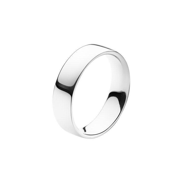 MAGIC Ring 5,7 mm Witgoud in de groep Ringen / Witgouden ringen bij SCANDINAVIAN JEWELRY DESIGN (20000466)