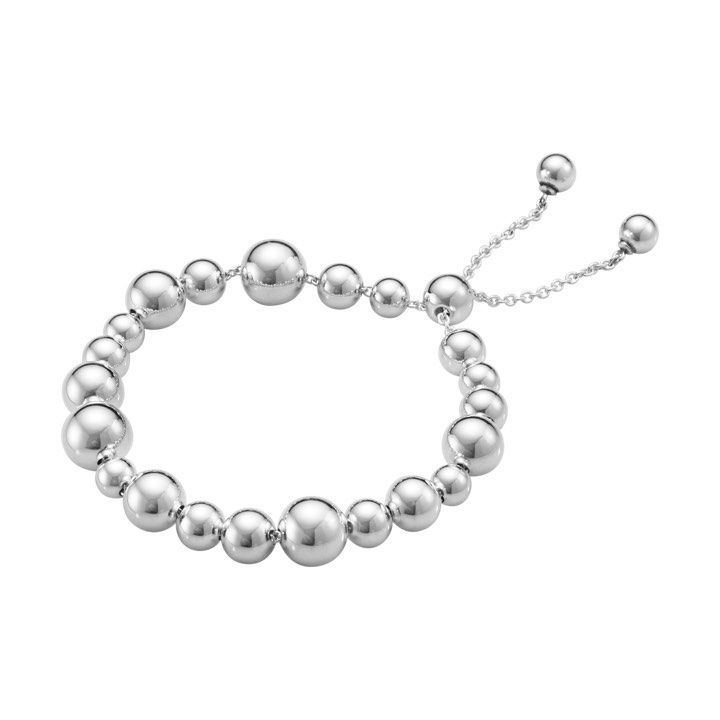 Product Image for Georg Jensen MOONLIGHT GRAPES DRAWSTRING Armbanden MIXED BEADS Zilver