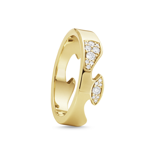 FUSION END Ring Diamant (Goud) in de groep Ringen / Verlovings- & trouwringen bij SCANDINAVIAN JEWELRY DESIGN (20001059)