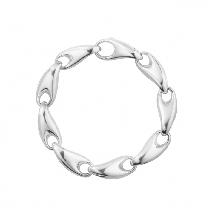 REFLECT LINK Armbanden (Zilver) in de groep Armbanden / Zilveren armbanden bij SCANDINAVIAN JEWELRY DESIGN (20001098)